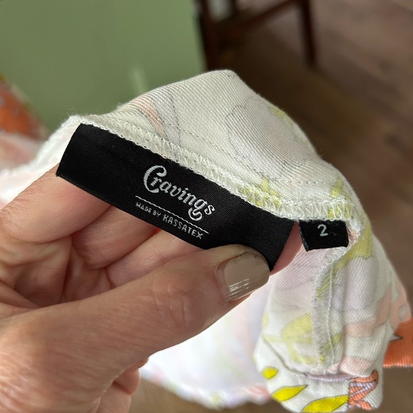 Kassatex cravings floral kimono kaftan maxi lounge wrap dress robe sz 2 large - Picture 10 of 10